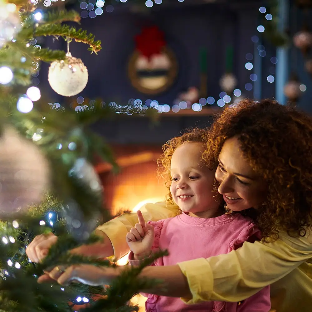 Personalized Christmas Tree Ornaments add special family moments to the holidays